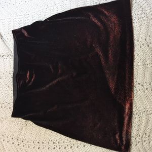 Glittering velet skirt xmas